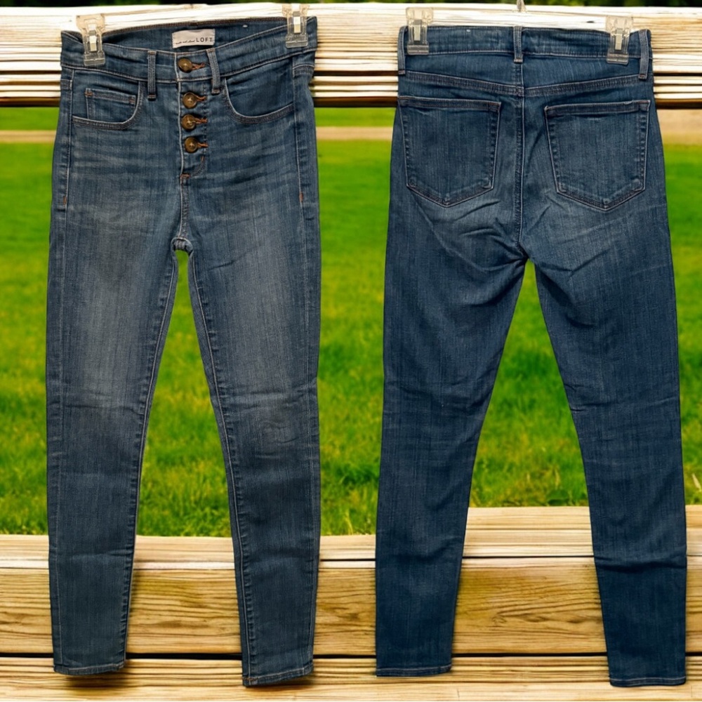 J Crew LOFT High Rise Jeans